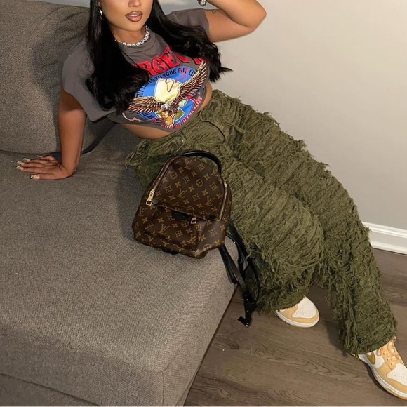 Camo Ripped Pants - Picture 12 of 13